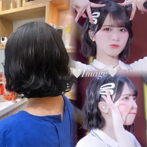 【急募❗️本日16:30〜💫🪽】スタイリストによるカット込🩶✂ボブパーマ大歓迎★無料でご案内します!