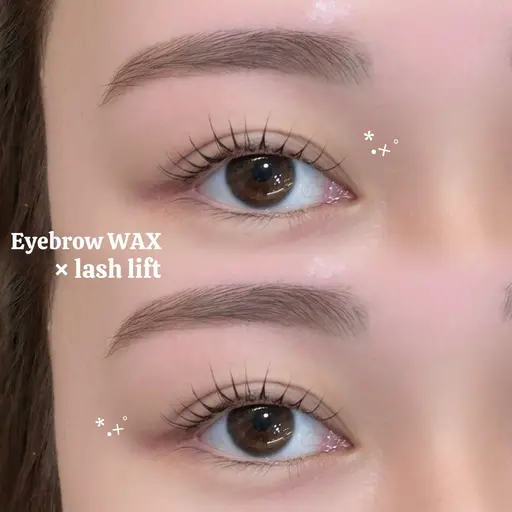 🦋アイブロウWAX & 似合わせラッシュリフト🧚🏻【束感仕上げ✨】
