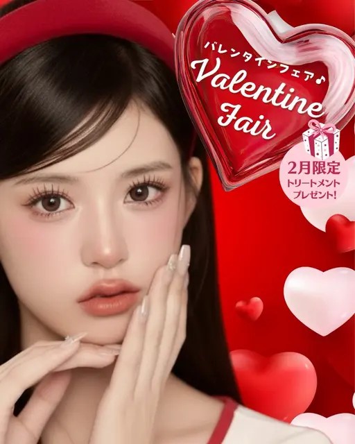 【バレンタインプレゼント★まつげパーマ】パリジェンヌ＋TR無料🍫