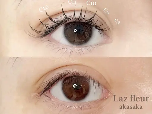 【アップワードラッシュ】LEDマツエク100本︎🤍️🫧※本数変更可能︎💕︎