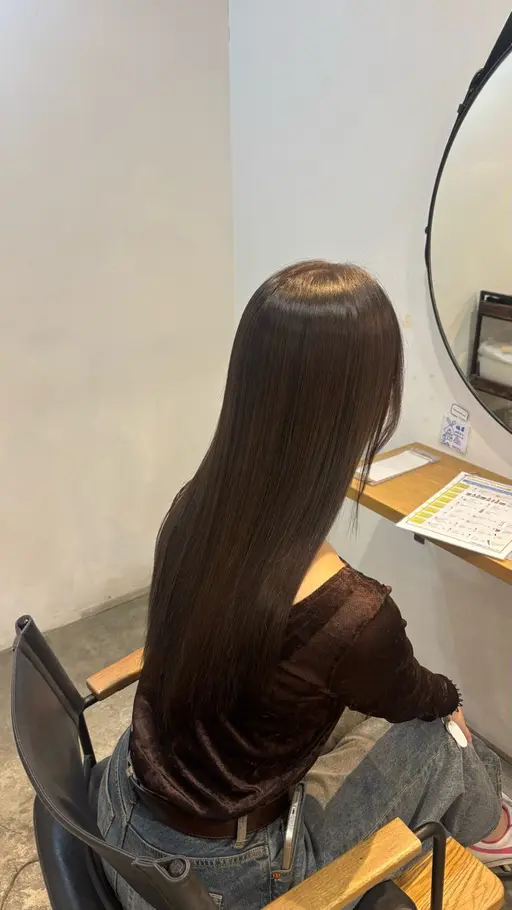 【酸性ストレート】color + straight