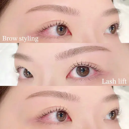 美眉スタイリング+似合わせまつ毛パーマ