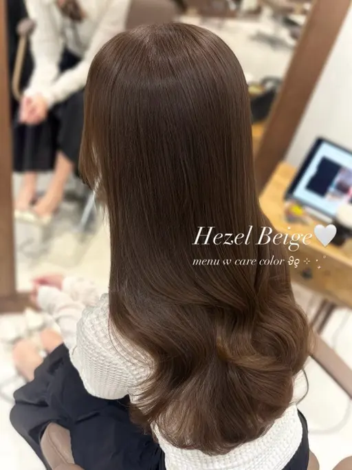 【🎀期間限定クーポン🎀】カット+ワンカラー+オージュア2ステップトリートメント+超音波トリートメント🤍