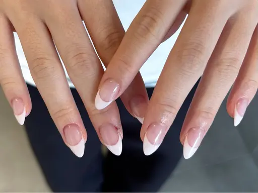 ✖オフなし✖　ベースなしハンドフレンチ　☆当日限定価格✨