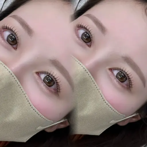 限定🌿＜お得なSET割👡🫧> まつ毛パーマorパリジェンヌ＋アイブロウWAX（眉メイク付🌷) ¥3980