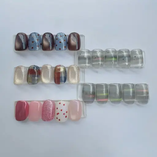 デザインネイル　ジェルネイル　（オフなし）