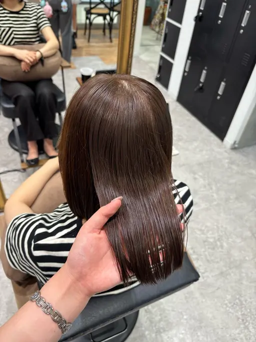 【冬カラー🧸🤎】ブラウンカラー➕クイックトリートメント🎶