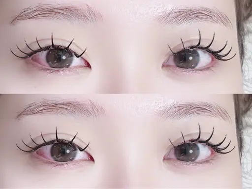 【クリスマス前に‼️】束感マツエク100本2980円🙈💞（カシミヤセーブルにも＋700円で変更可🩷）