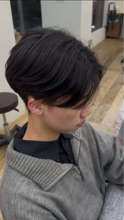 ナチュラルメンズ縮毛矯正🙎✨自然に曲がる縮毛矯正