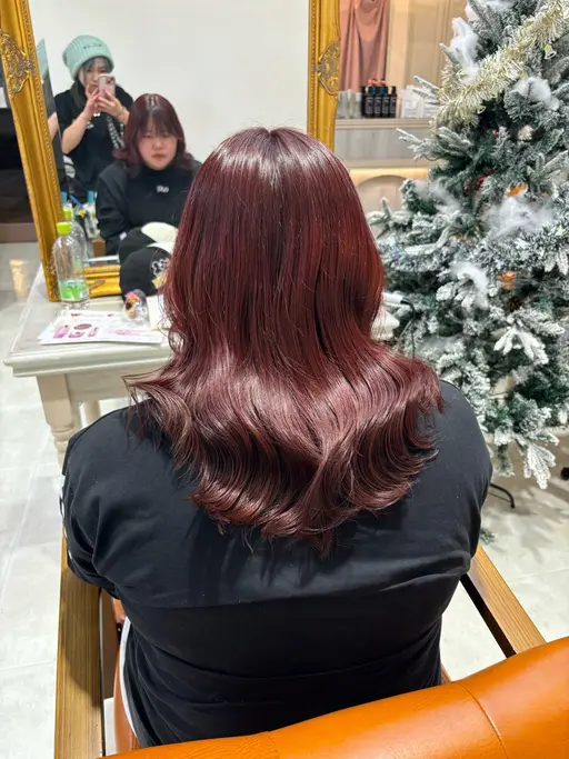 似合わせカット＋オーガニックカ艶カラー