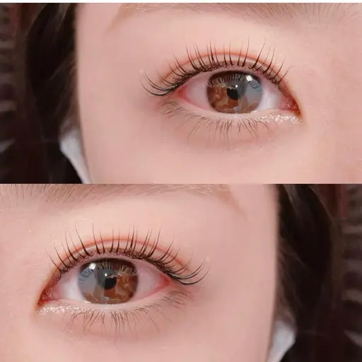 【要確認⚠️9:00スタート枠限定】練習モデル🌸上まつ毛パーマ（口コミ必須🙂‍↕️🫧）