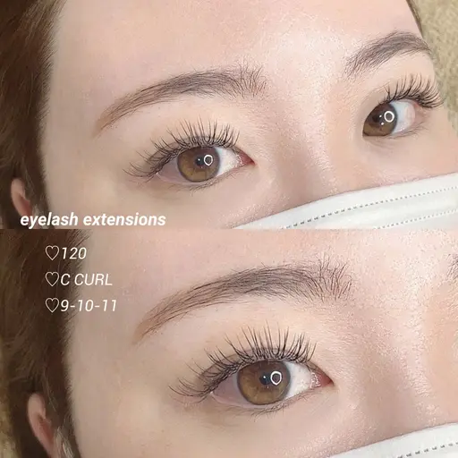 ナチュラルeye シングルラッシュ80本☁️