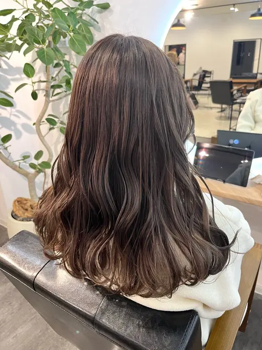 【3種類トリートメント付✨】髪質改善inケアカラー＋超音波3stepトリートメント🌱