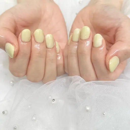 ワンカラーネイル🫧付け替えオフ¥550〜