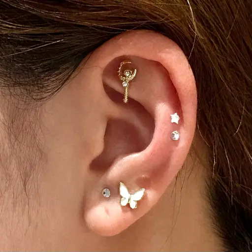 耳つぼジュエリー10粒