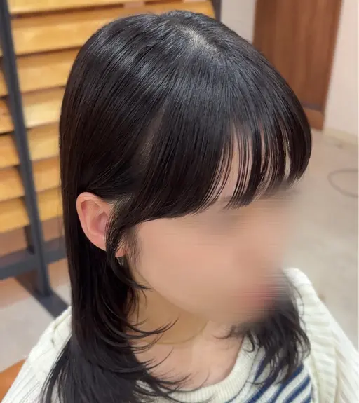 🎀小顔魅せ前髪🎀お顔周りカット🪽／小顔フィット☆*。結んでも可愛い♡前髪作り☘️