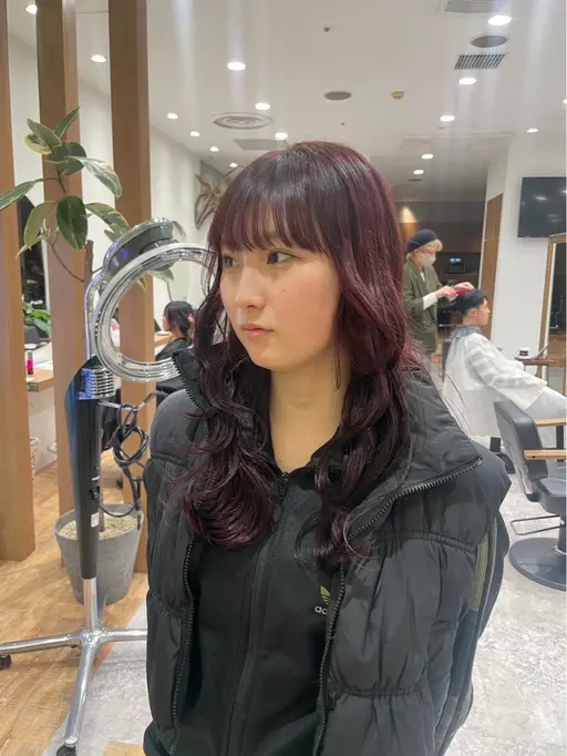 【秋冬オススメ暖色カラー🍁】カラー➕クイックトリートメント✨️