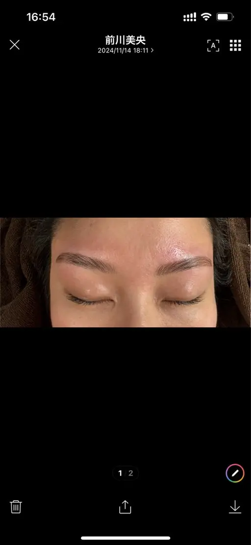 眉カットワックス