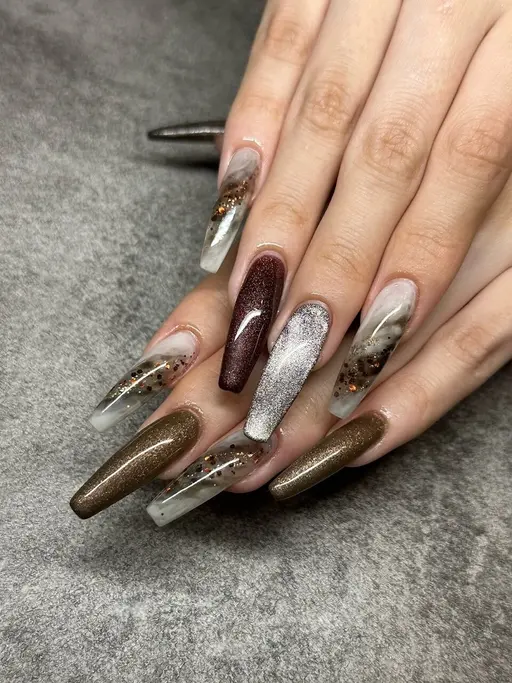 M長さだし+フリーデザイン10本まで【オフケア込み】