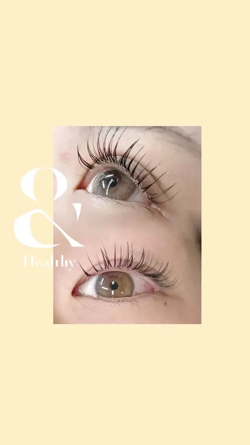 &healthy ＜マツエク120本✕まつ毛パーマ同日施術＞ ¥7900