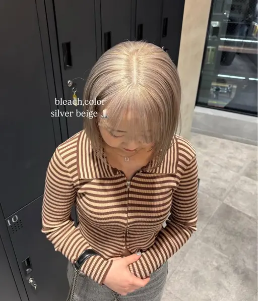 🕯️ケアブリーチ2回分込み🕯️ハイトーン、ペールカラー ✨