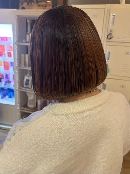 【肩​〜​顎下🪄】切りっぱなしボブカット💇🏻‍♀️➕トリートメント✩
