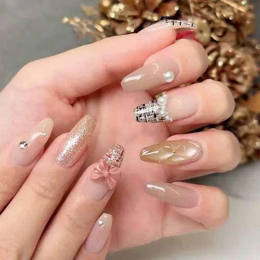 🧸やり放題150分コース🧸⋆ 成人式ネイルにも❁⃘*.ﾟ