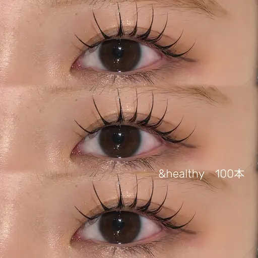 【オフなし】&Healthy練習モデル(LEDマツエク100本×パーマ) 🌟