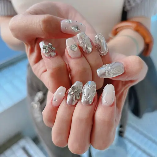 【⛄️冬限定⛄️】ハンドネイル+髪質改善トリートメント激安‼️