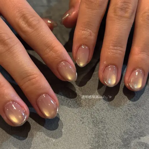 【人気No.1】【オフィス系◎】うるちゅるマグネットorフラッシュネイル(オフ込)(パラジェル+¥1,100)