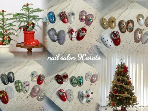 🎄【X'mas限定】★超豪華店内サンプルから好きなアート4本組合可能¥5980