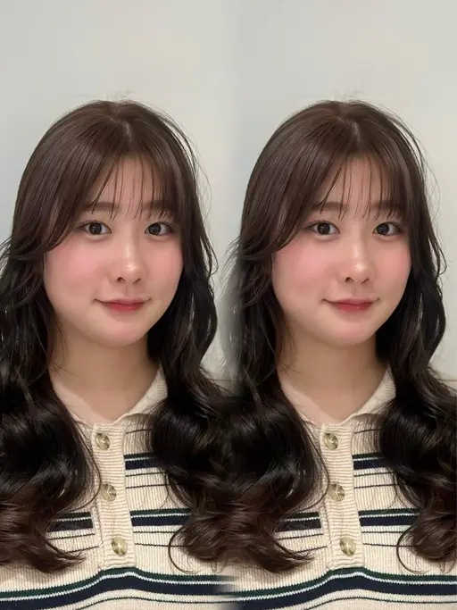 【アイロン巻きセット】波、くびれ、韓国巻き可愛く巻きます❤︎ ※ストレート仕上がりでも🙆🏼‍♀️