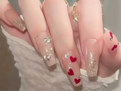 【新作定額ネイル】 ときめくスイートデザイン◎バレンタイン期間割引