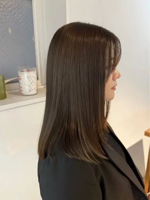 ✨【 人気No.1透明感カラー 】透明感プレミアムカラーちゅるんと艷めくモテカラー🫧🤍