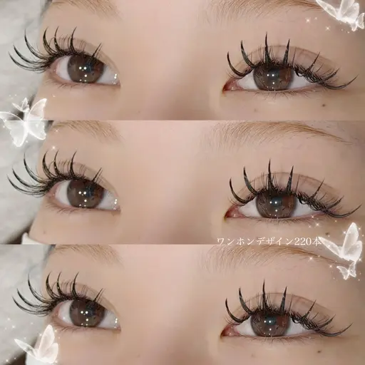 流行✨ワンホンマツエク本数相談✨wフラット60束(120本)¥7,500〜