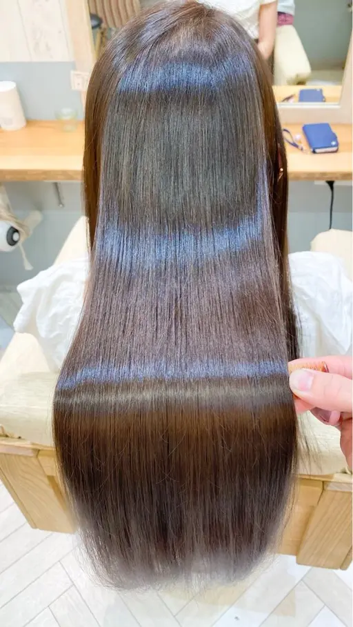 ･*·̩͙꒰ঌ1日1名様限定 ໒꒱·̩͙美髪縮毛矯正＋1step treatment🤍ྀི 超音波アイロン付き🎀