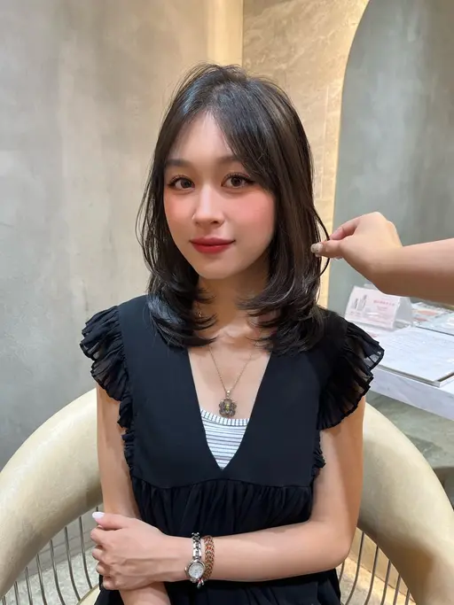 💗大人ミディアムレイヤー💗＋当店1番人気3stepトリートメント