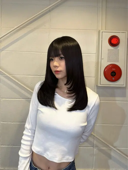 顔周りlayer cut ☆彡