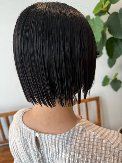 カット & 縮毛矯正orストレートパーマ