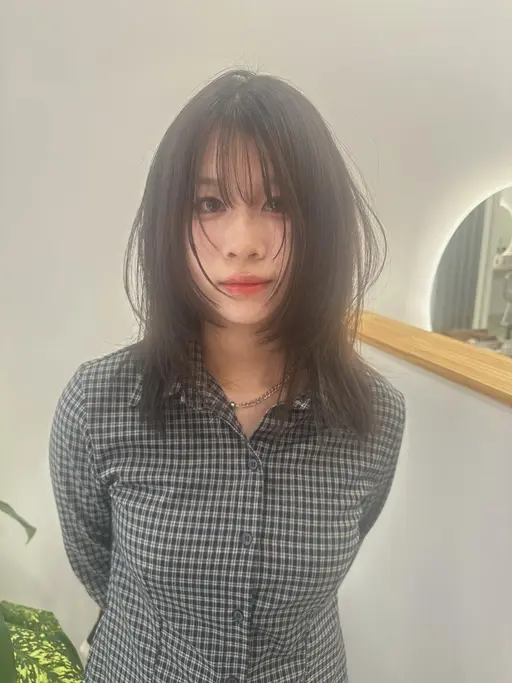 【U24学割】似合わせカット+透明感カラー+濃密トリートメント（レイヤーカット／ハッシュカット／ウルフカットが得意）