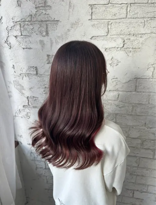 【🎀本日12/30限定❣️】透明感カラー+超音波トリートメント🫧‪アイロン、コテ巻き仕上げ‪サービス✨️