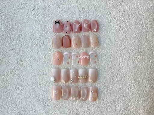 🎀期間限定|今っぽガーリーネイル🎀¥8,900→¥6,900✨【オフ有り】