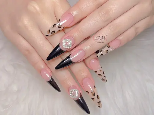 チップ長さ出しデザイン(シンプル4-6本)