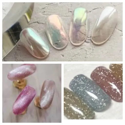 オフなし✨マグネット/ミラー/フラッシュのワンカラー(10本同じカラーのワンカラーとなります)