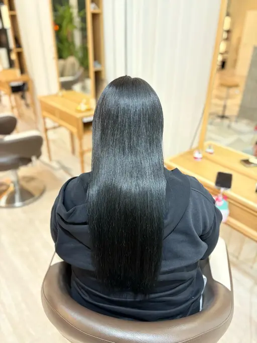 ✨人気No.1✨【大人×韓国×ツヤ感】髪質改善カラー＋トリートメント🌠