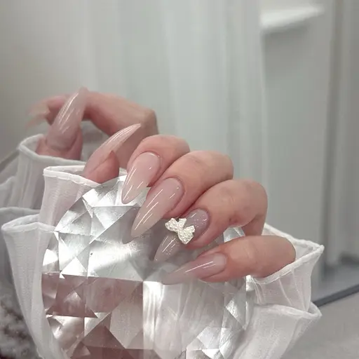 ★1日2名限定★うる艶ちゅるんワンカラー/ラメワンカラー【オフなし/長さだし(補強)なし】￥4500🩵