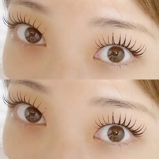 シマーラッシュ（フラットラッシュ120本＋マツパ）