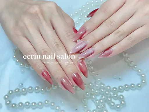 『2級持ち研修ネイリスト』【チップ長さだし10本】ワンカラー/🌟マグネット変更＋880円