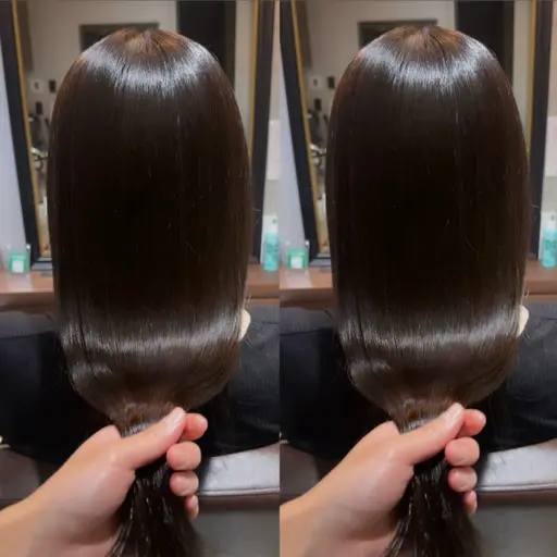 【10日間限定】💎根元が気になる方の艶グレーリタッチカラー💎