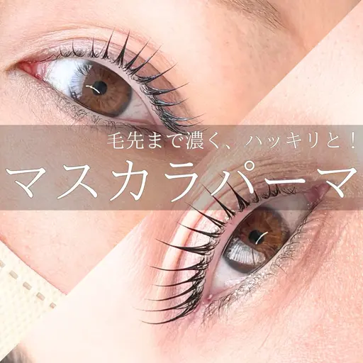 【マスカラパーマ】アイシャンプー付き